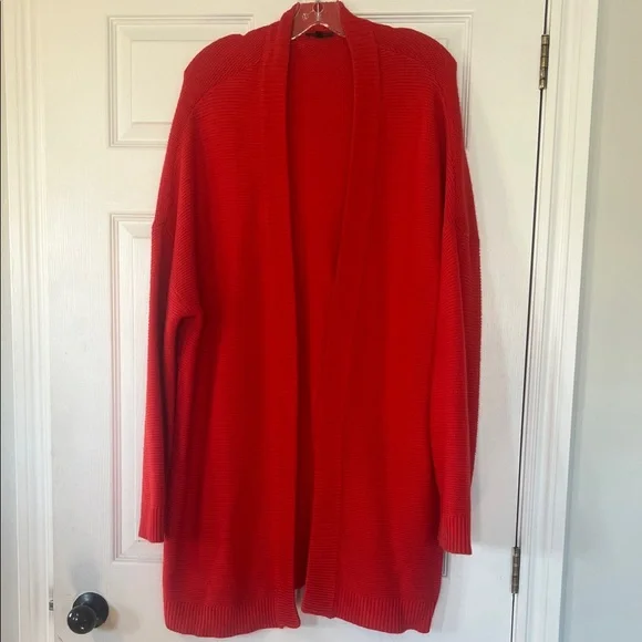 4/$20 Dynamite Bold Orange Cardigan - Picture 1 of 3